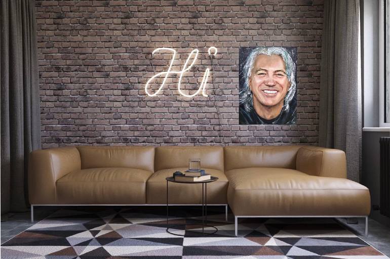 Original Portraiture People Painting by I Wirt