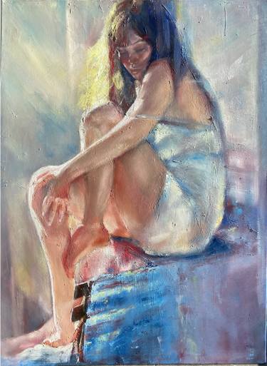 Original Abstract Expressionism Women Paintings by Irina Wirt