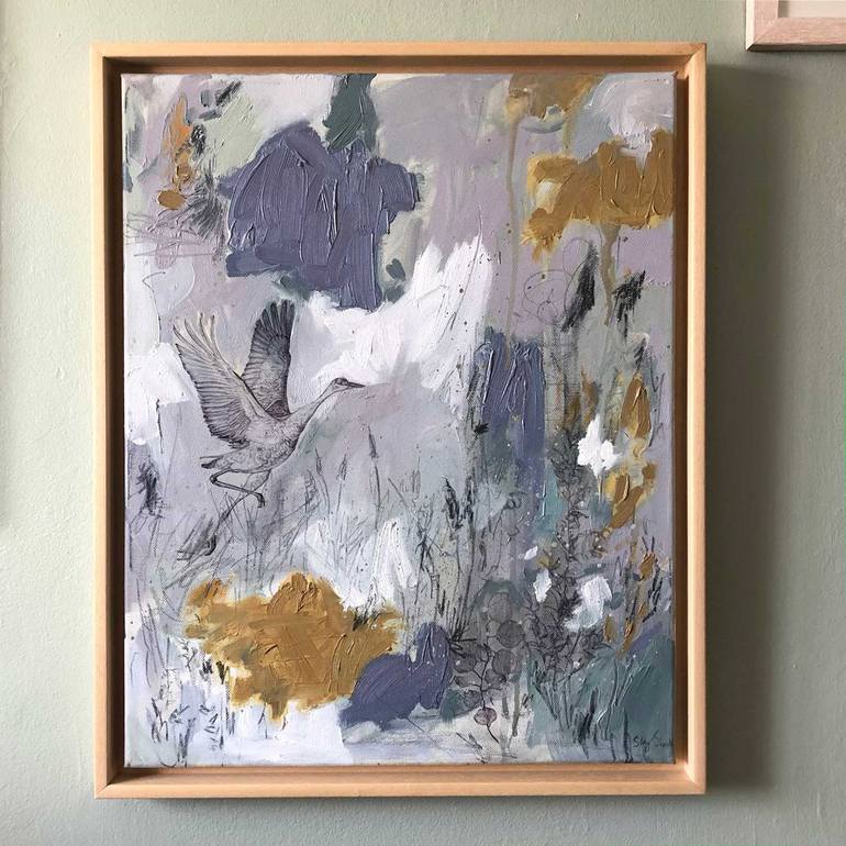 Original Abstract Nature Painting by Sky Siouki Procter