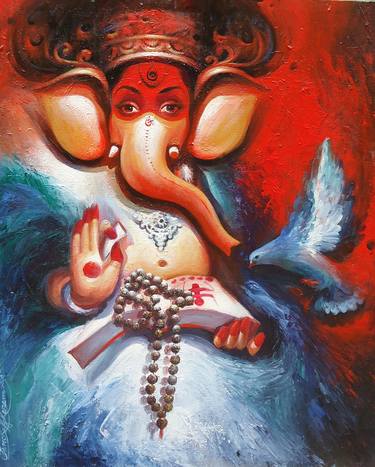 Original Religion Paintings by Panchu Gharami