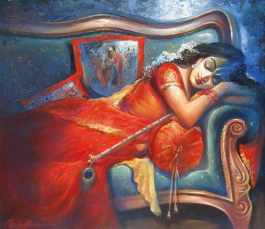 Print of Love Paintings by Panchu Gharami