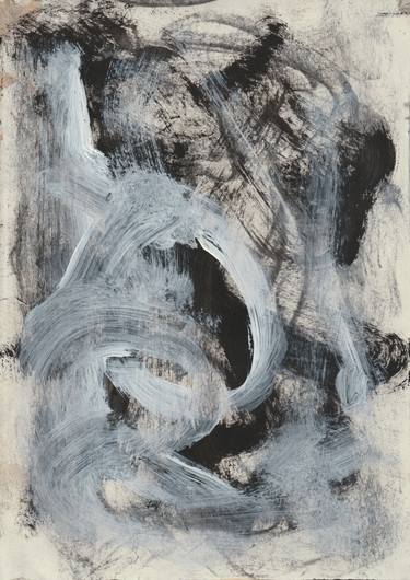 Original Abstract Expressionism Abstract Mixed Media by Agustin Armanino Méndez 