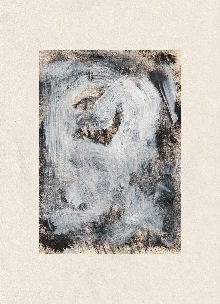 Original Abstract Expressionism Abstract Mixed Media by Agustin Armanino Méndez 