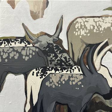 Print of Abstract Animal Paintings by Bharathi Dev