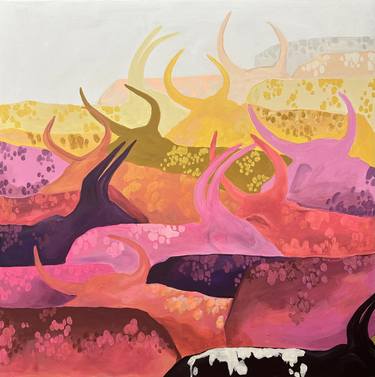 Print of Abstract Animal Paintings by Bharathi Dev