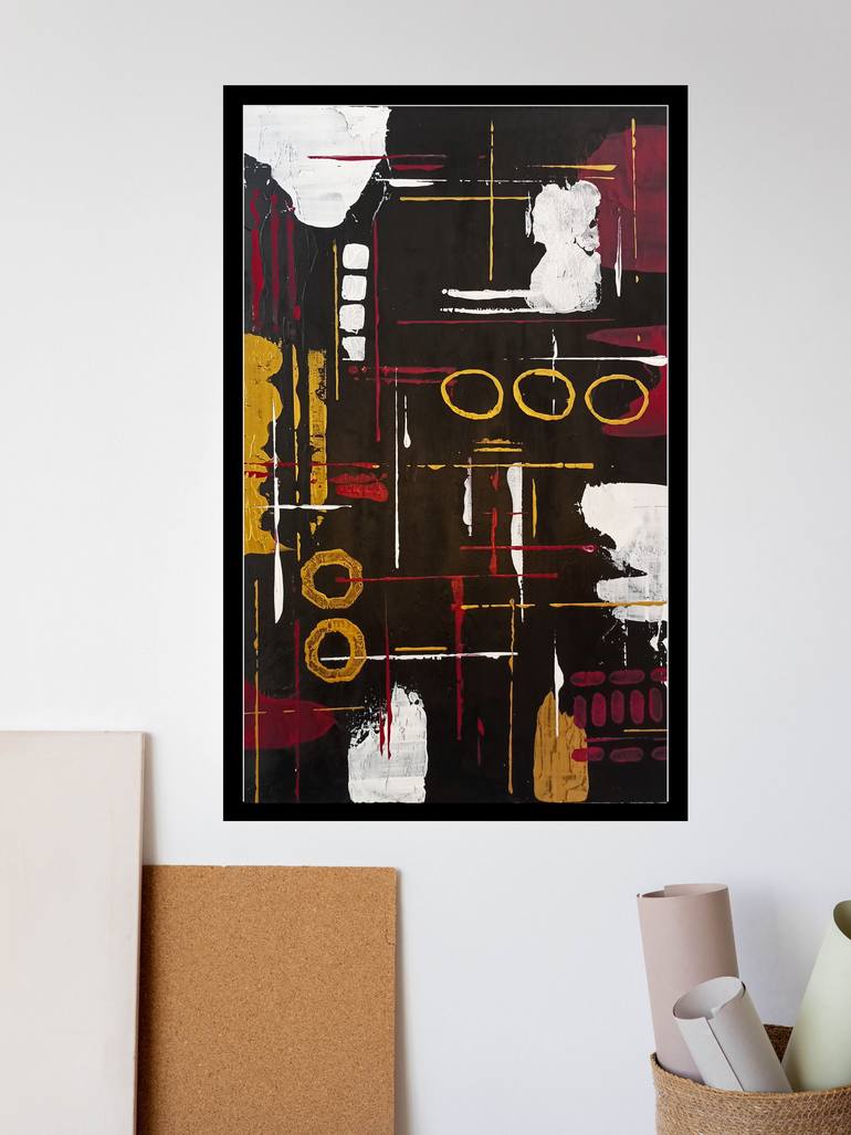 Original Abstract Painting by Anand Agarwal