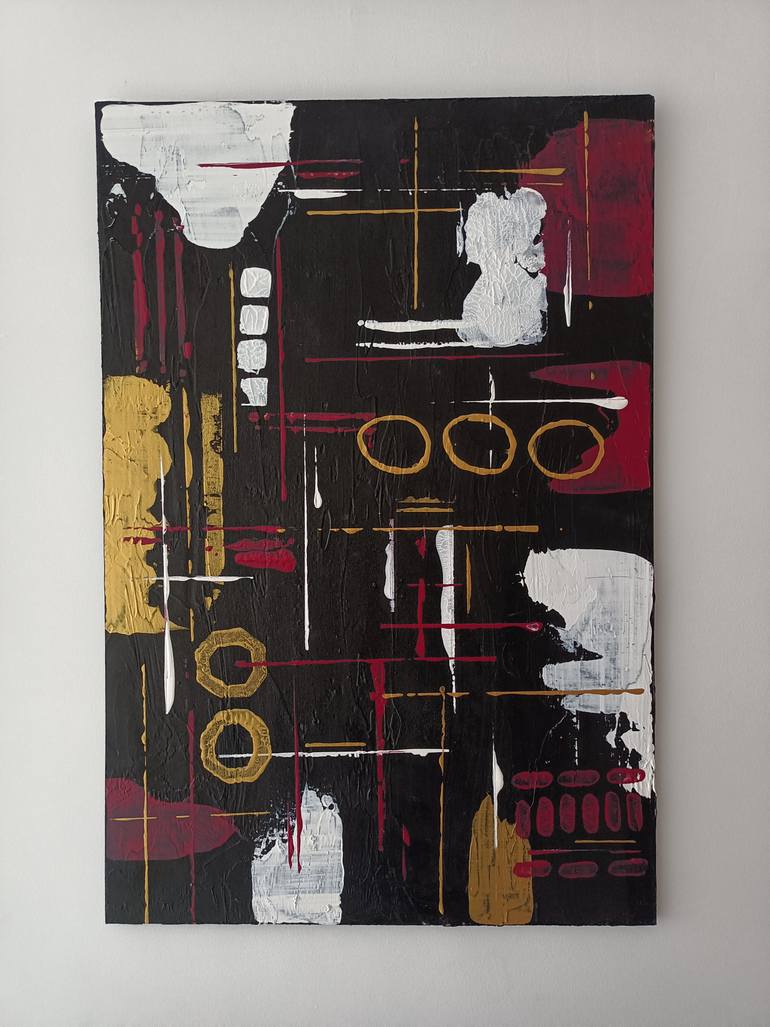 Original Abstract Painting by Anand Agarwal