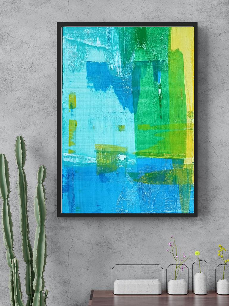 Original Abstract Painting by Anand Agarwal