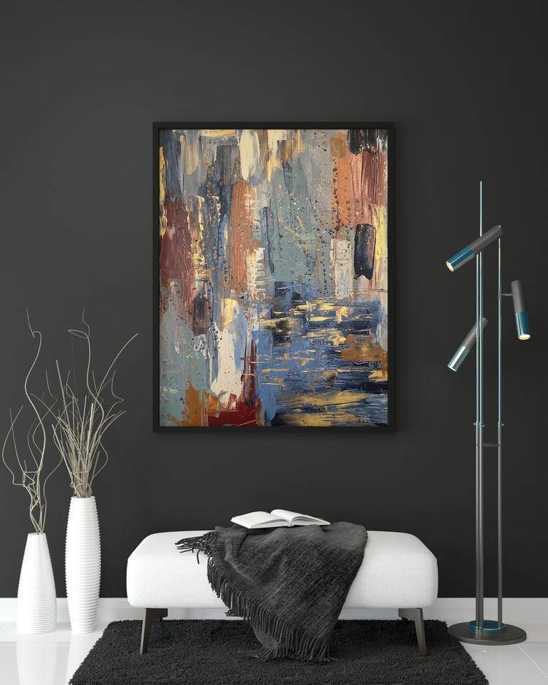 Original Abstract Painting by Alona Savchuk