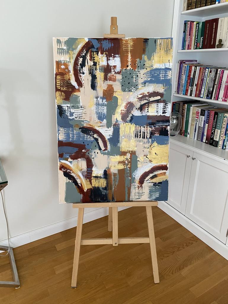 Original Modern Abstract Painting by Alona Savchuk