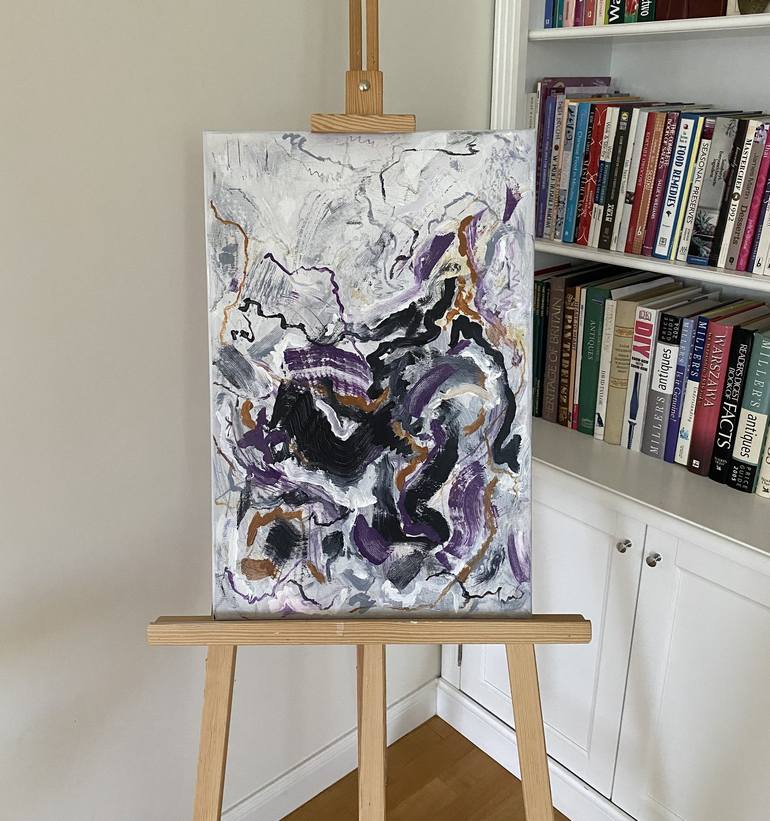 Original Abstract Painting by Alona Savchuk