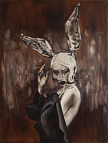 Original Figurative Women Paintings by Daheaven art