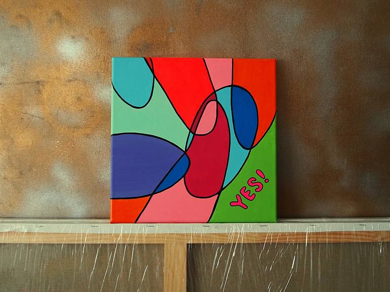 Original Abstract Painting by Daheaven art