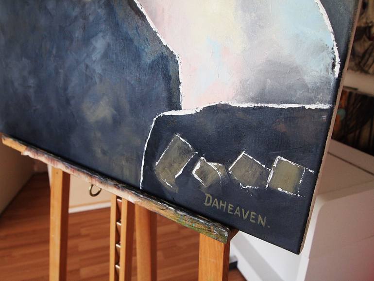 Original Contemporary Women Painting by Daheaven Art