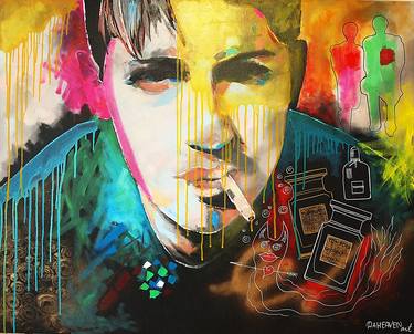 Original Street Art Pop Culture/Celebrity Paintings by Daheaven art