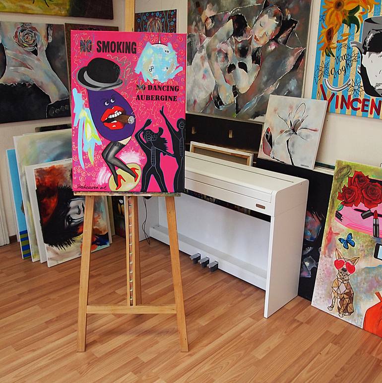 Original Pop Art Pop Culture/Celebrity Painting by Daheaven Art