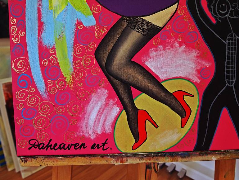 Original Pop Art Pop Culture/Celebrity Painting by Daheaven Art