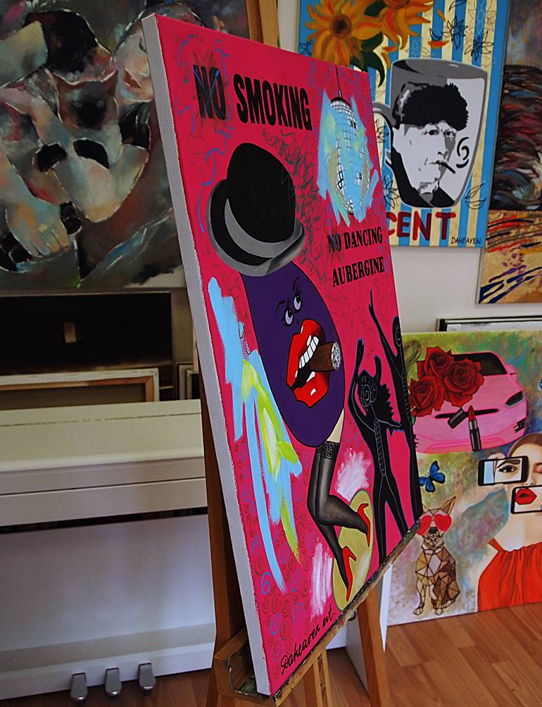 Original Pop Art Pop Culture/Celebrity Painting by Daheaven Art