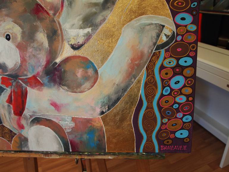 Original Figurative Other Painting by Daheaven Art