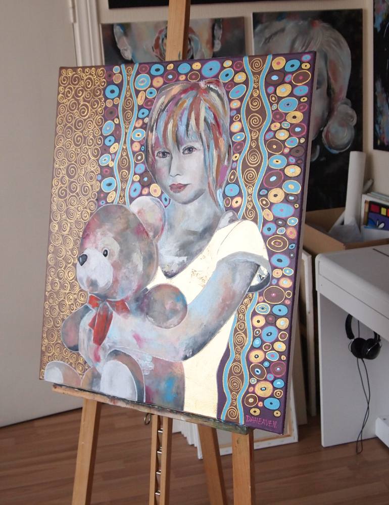 Original Figurative Other Painting by Daheaven Art
