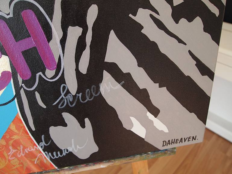 Original Pop Art Fantasy Painting by Daheaven Art