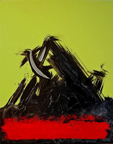 Print of Abstract Expressionism Abstract Paintings by Daheaven Art