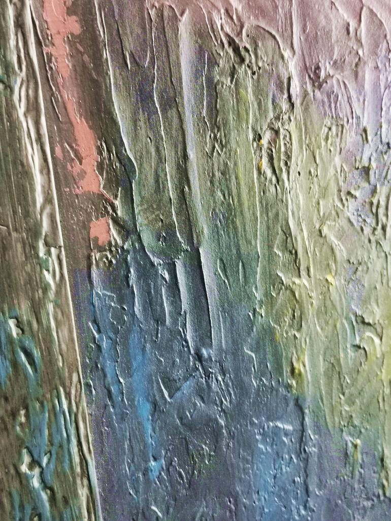 Original Impressionism Abstract Painting by Daheaven Art