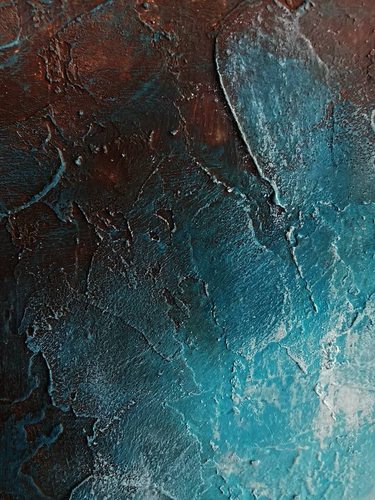 Original Color Field Painting Abstract Painting by Daheaven Art