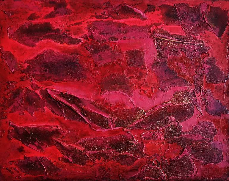 Print of Color Field Painting Abstract Paintings by Daheaven Art