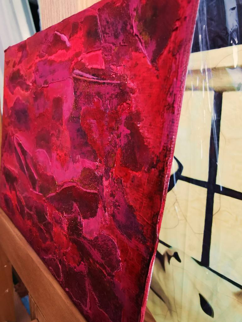 Original Color Field Painting Abstract Painting by Daheaven Art