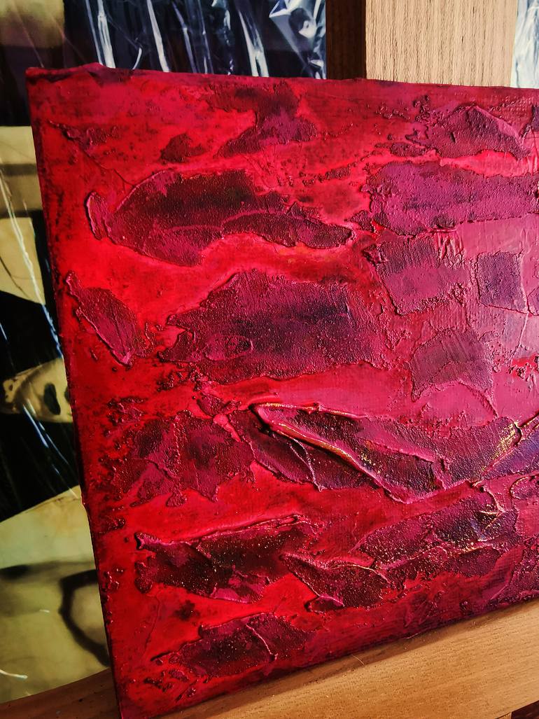 Original Color Field Painting Abstract Painting by Daheaven Art