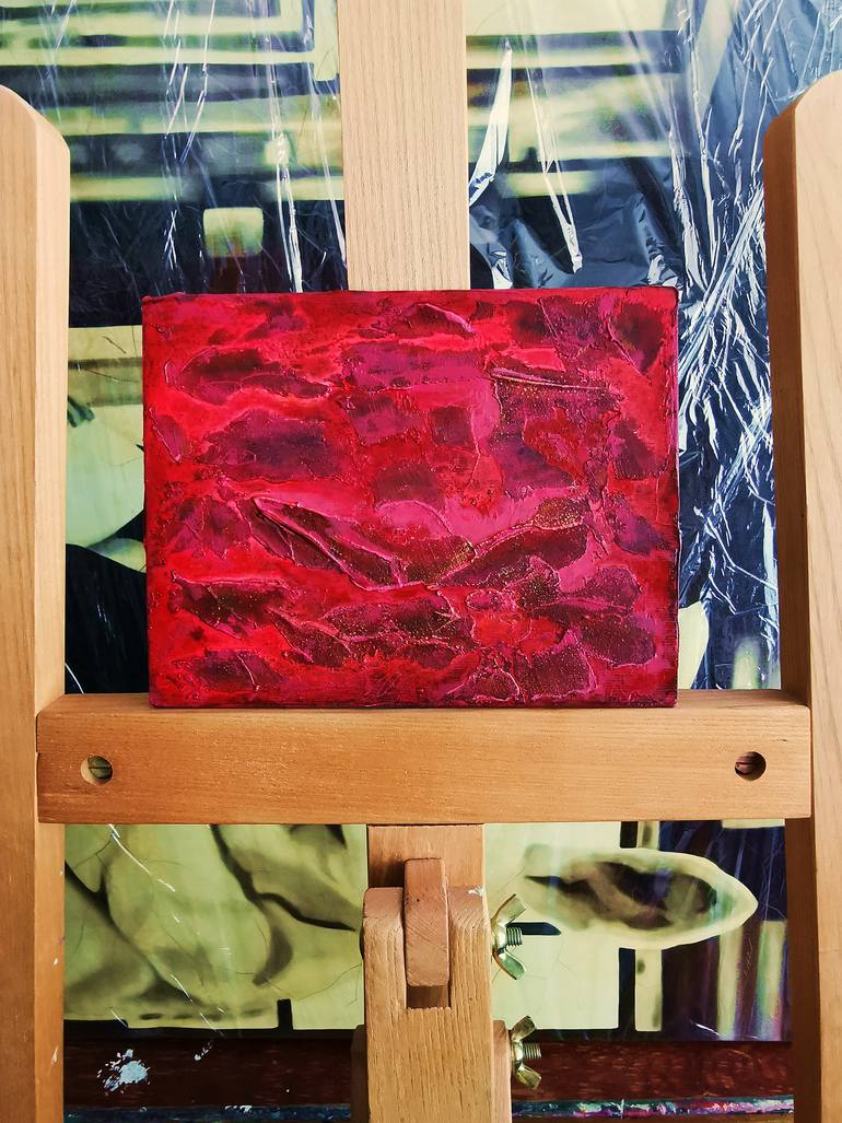 Original Color Field Painting Abstract Painting by Daheaven Art