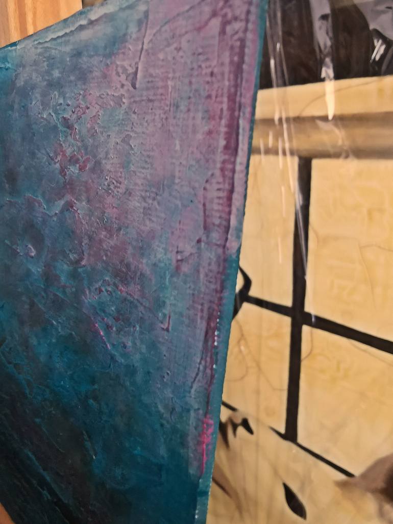 Original Color Field Painting Abstract Painting by Daheaven Art