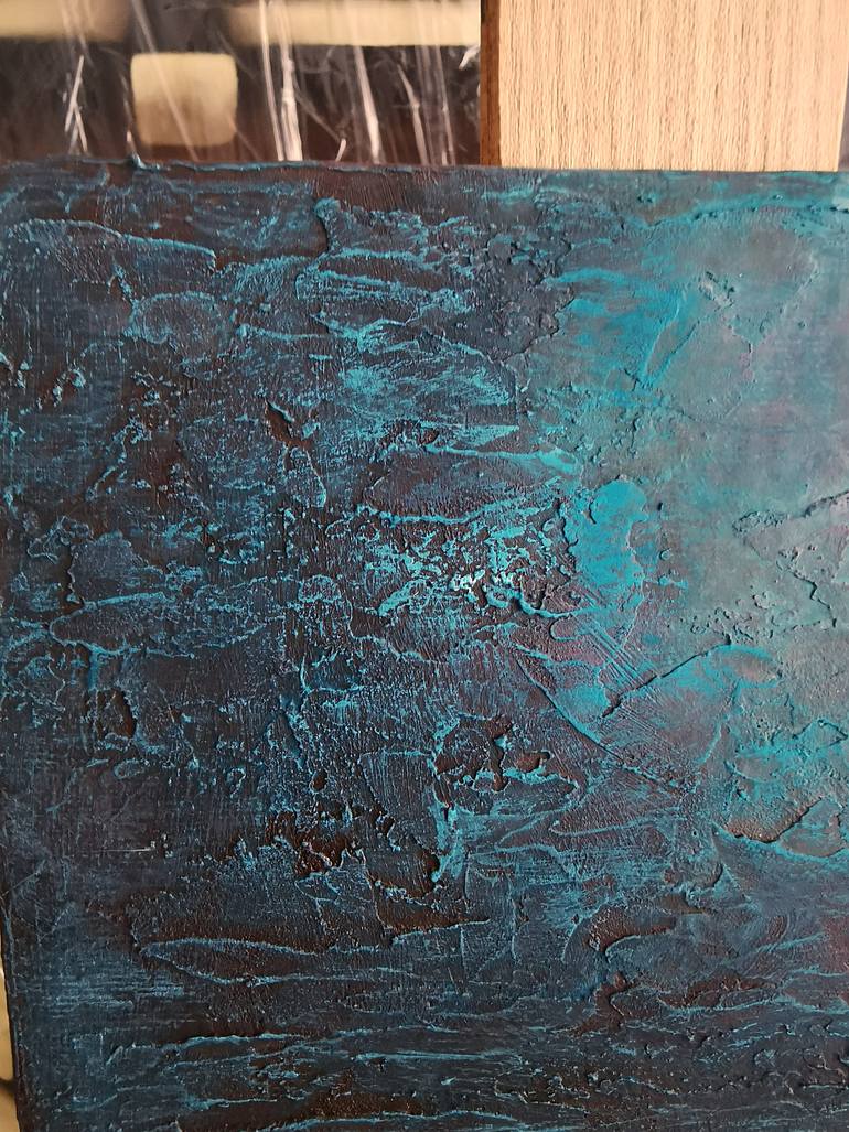 Original Color Field Painting Abstract Painting by Daheaven Art