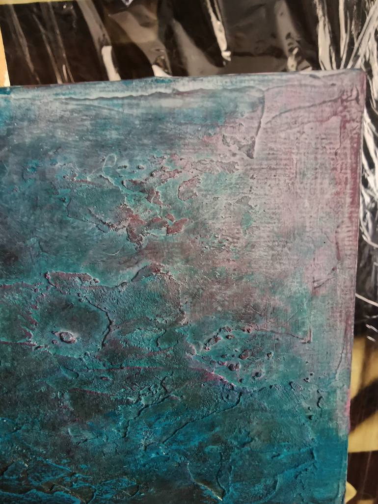 Original Color Field Painting Abstract Painting by Daheaven Art