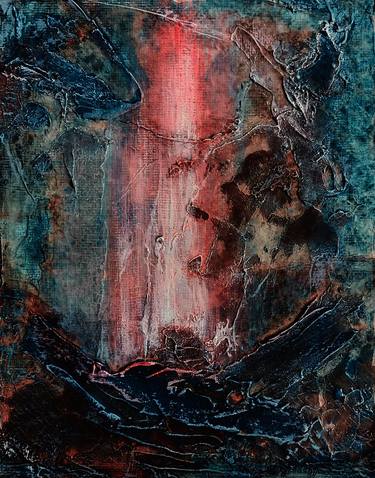Original Abstract Outer Space Paintings by Daheaven Art