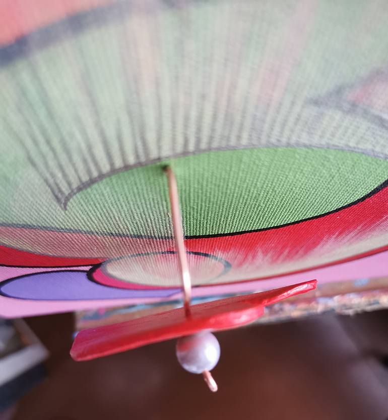 Original Abstract Expressionism Love Painting by Daheaven Art