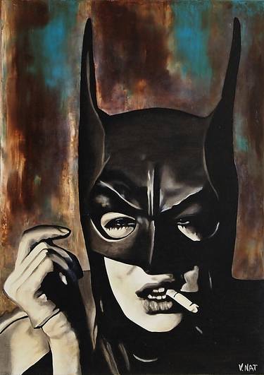 Original Expressionism Pop Culture/Celebrity Paintings by Daheaven art