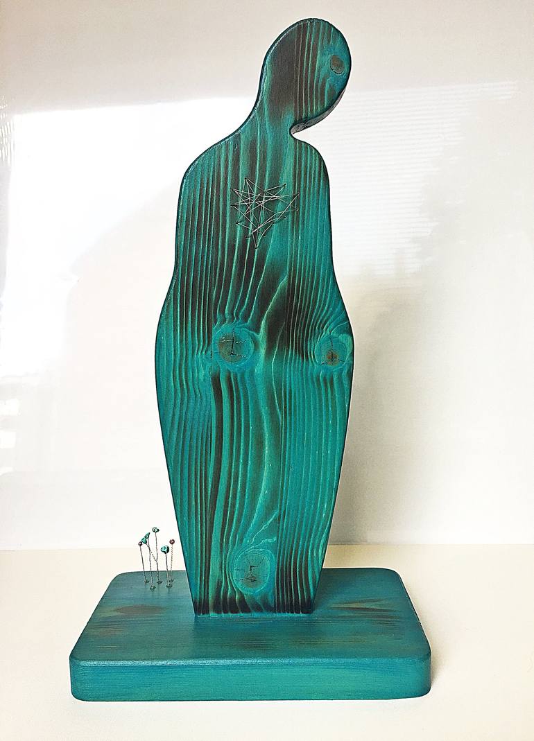 Original Abstract Body Sculpture by Daheaven art