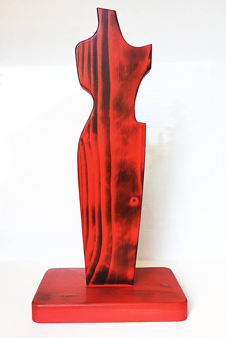 Original Abstract Body Sculpture by Daheaven art