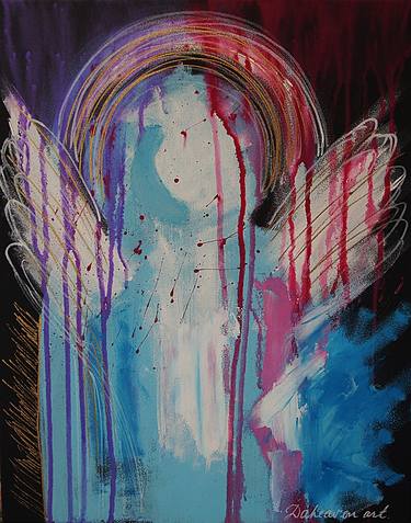 Print of Abstract Expressionism Fantasy Paintings by Daheaven art