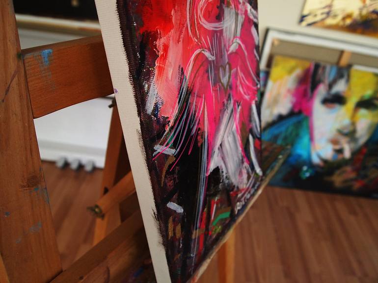 Original Abstract Painting by Daheaven art