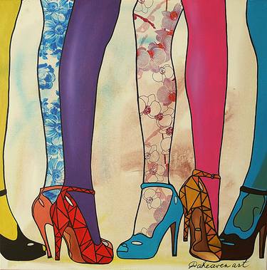 Print of Expressionism Fashion Paintings by Daheaven art