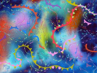 Print of Abstract Science/Technology Paintings by Andre MEHU
