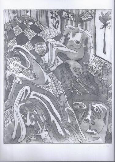 Print of Abstract Expressionism Women Printmaking by C Y