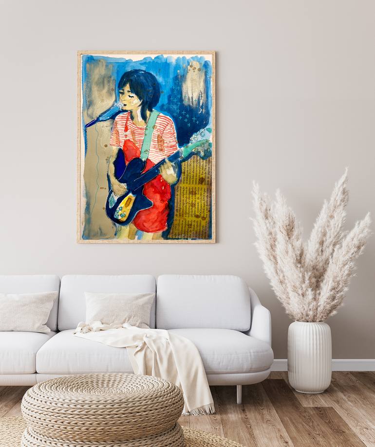 Original Figurative Music Digital by Ana França