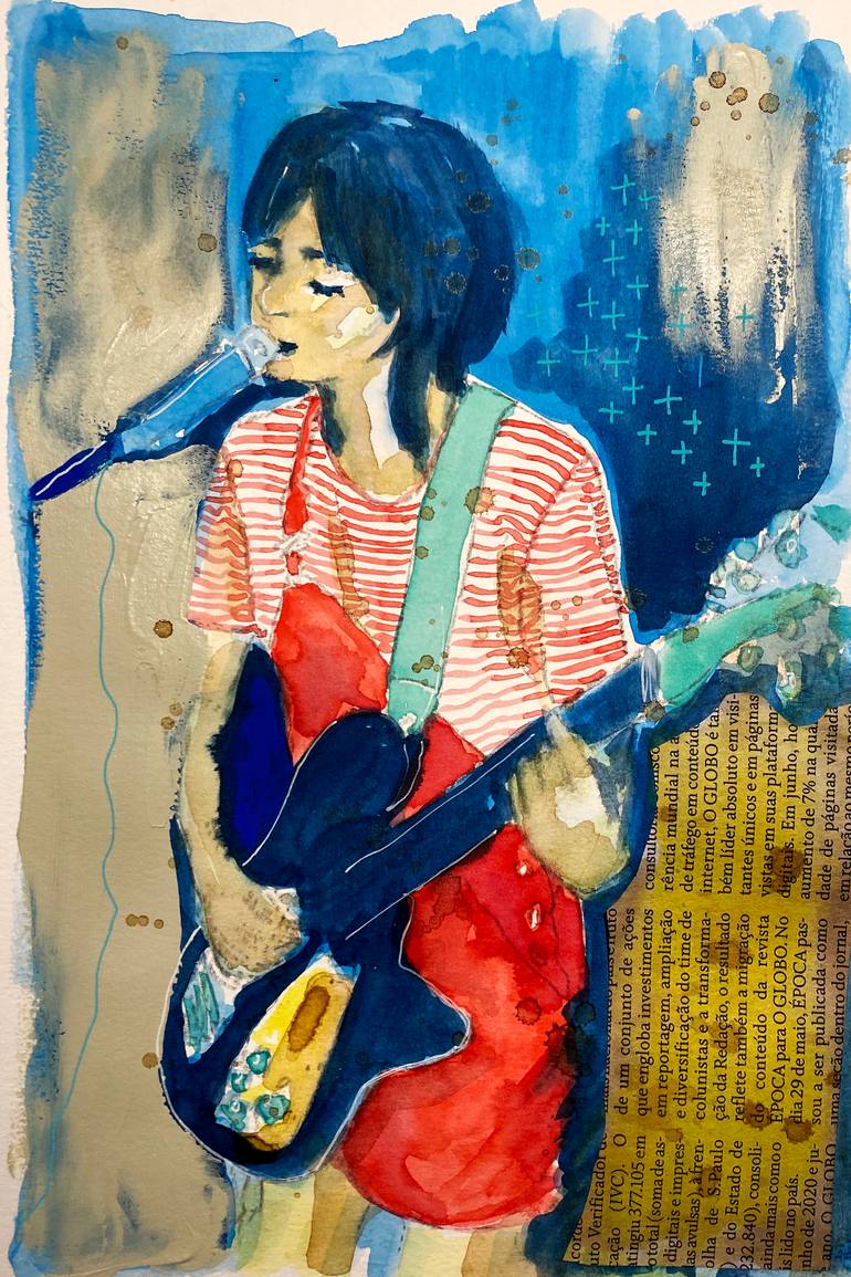 Original Figurative Music Digital by Ana França