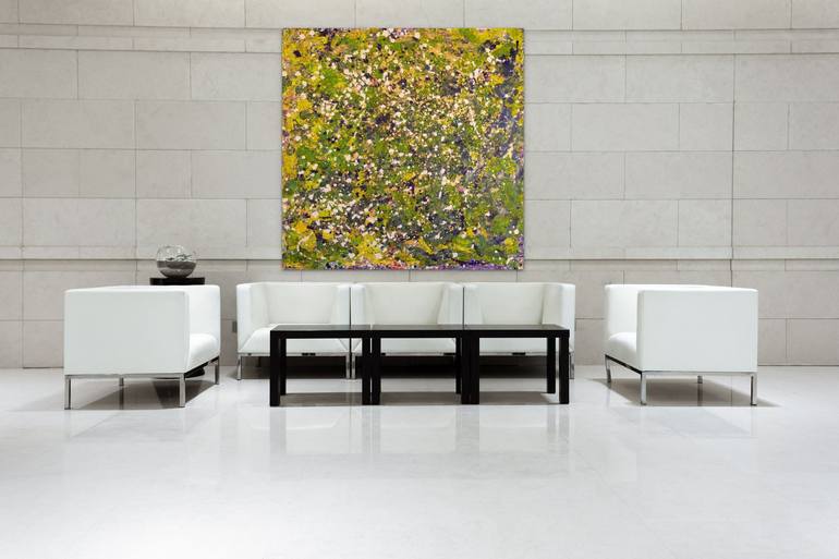 Original Abstract Painting by Rachel Ruff