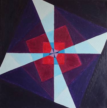 Original Geometric Paintings by Ali Mahboubian