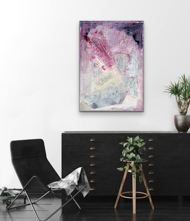 Original Abstract People Painting by Jacob Von Sternberg